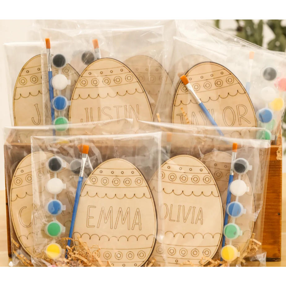 Presente pascoa  Pintura Nome Personalizado - Ovo de pascoa  e Tinta e Pincel para presente decoração em Oferta na Shopee