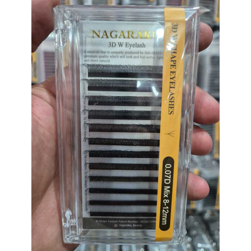 Cílios Nagaraku Fio W 3D Alongamento Extensão De Cílios Volume Egipcio Fio a Fio Envio Imediato. em Oferta na Shopee