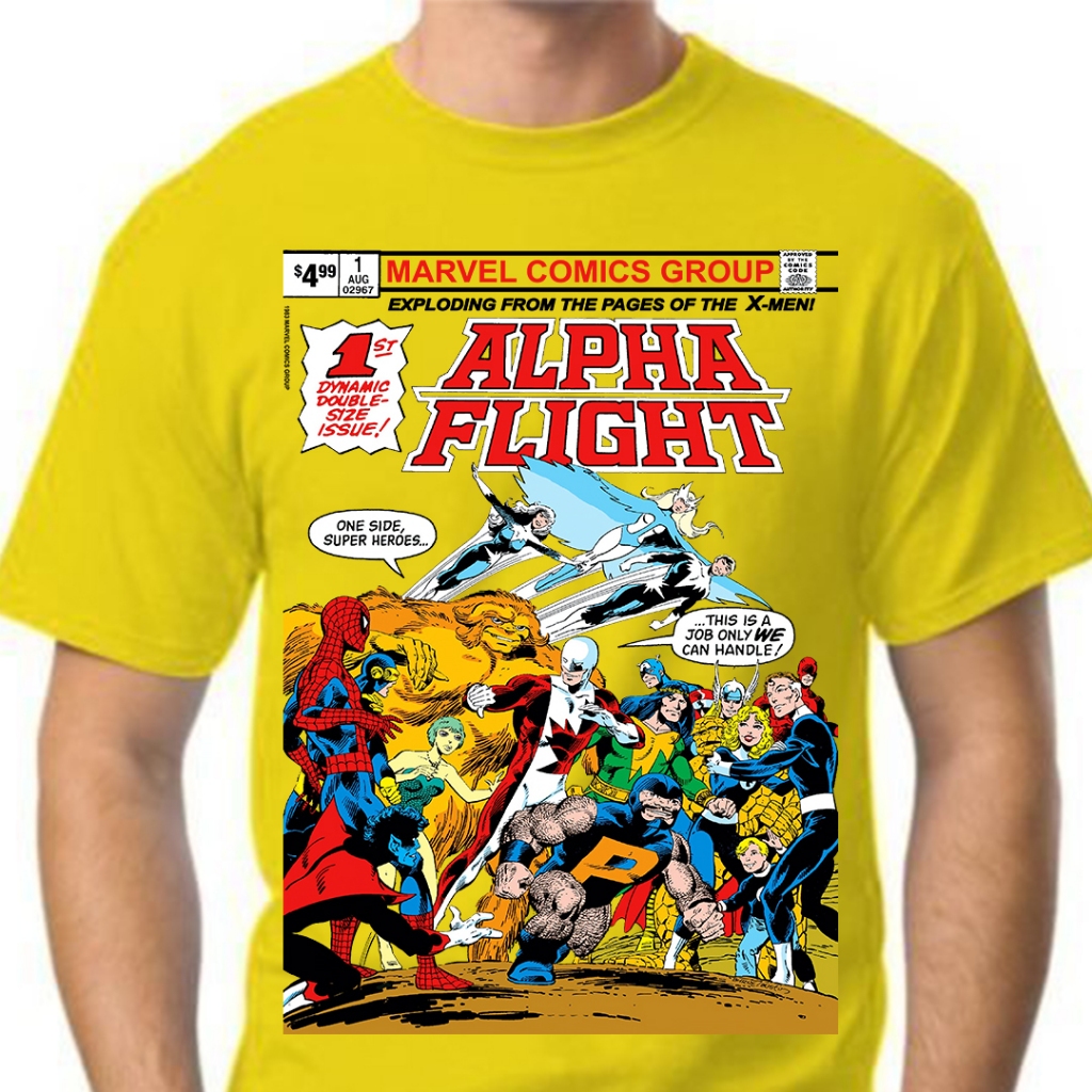 Camiseta Alpha Flight - Tropa Alpha by Jonh Byrne
