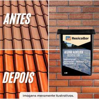 Resina acrílica impermeável lavável 3,6L em Oferta na Shopee
