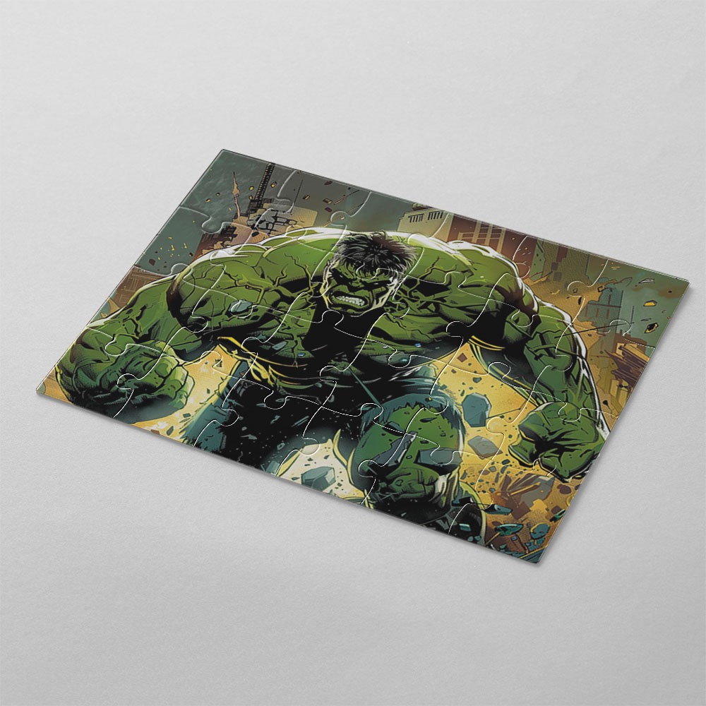 Quebra cabeça Hulk esmaga, vingadores, marvel | 24, 40 e 70pçs | Sublime Fantasia em Oferta na Shopee