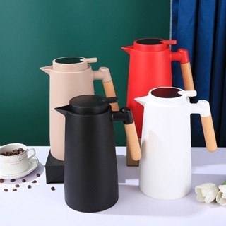 Garrafa Térmica 1 Litro Com Termômetro Led Para Chás / Café Design Moderno -O14
