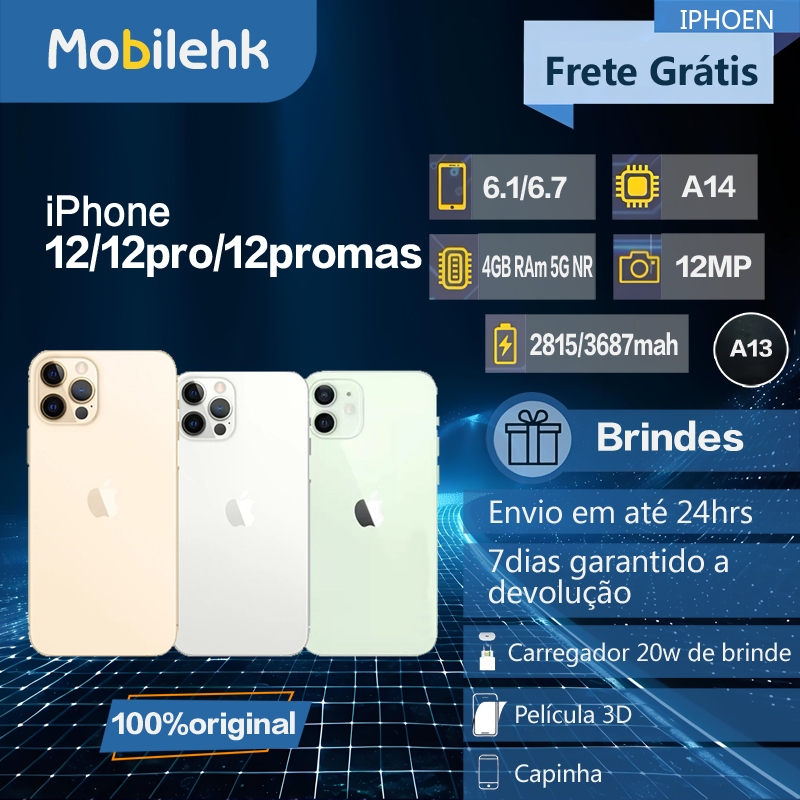 iPhone12ProMax256GB (本日限定値下げ) Apple iPhone 12 Pro Max em Oferta | Shopee 2025