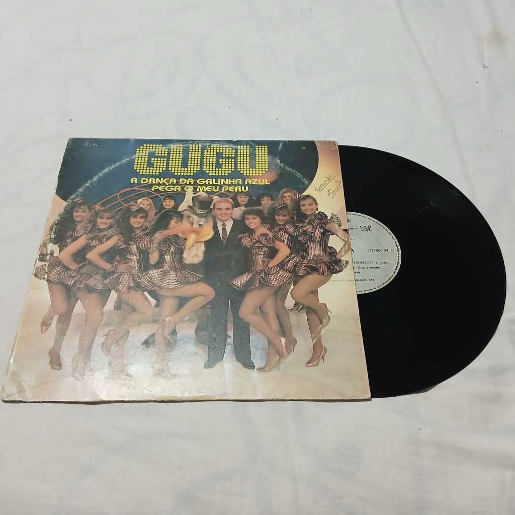 Lp Gugu A Dança Da Galinha Azul 1989 Continental