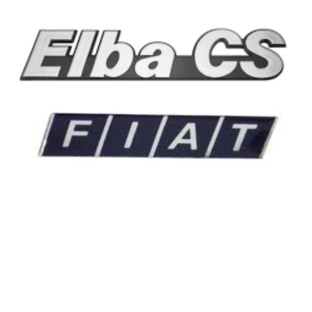 EMBLEMA FIAT ELBA CS + fiat mala
