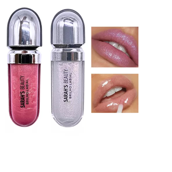 Gloss Brilho Labial Sara's Beauty - 6 Cores