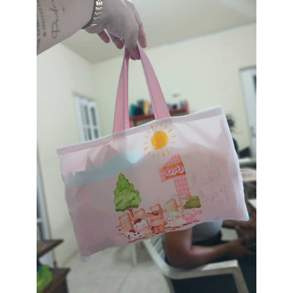 Sacola Personalizada Ecobag na Horizontal