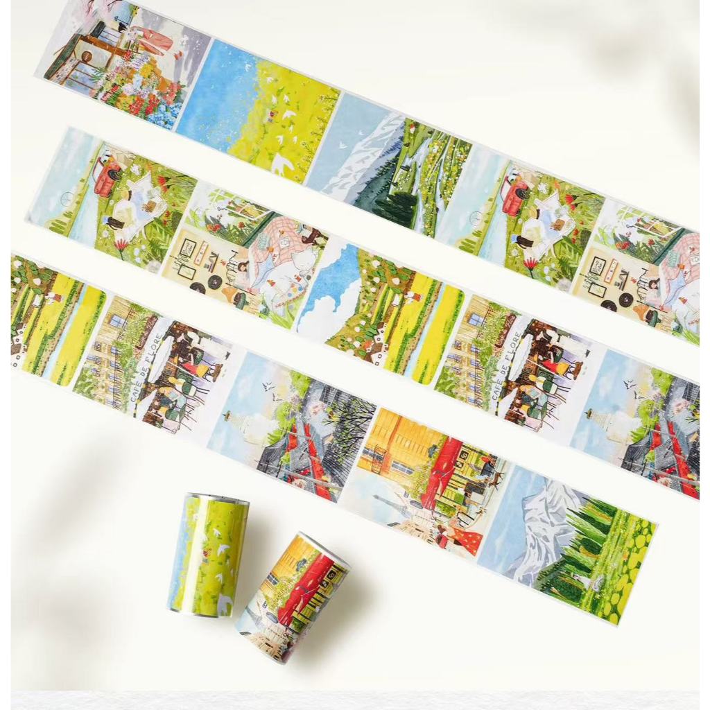 Loop The Washi tape shop - Hillside (7,5cmx1m)
