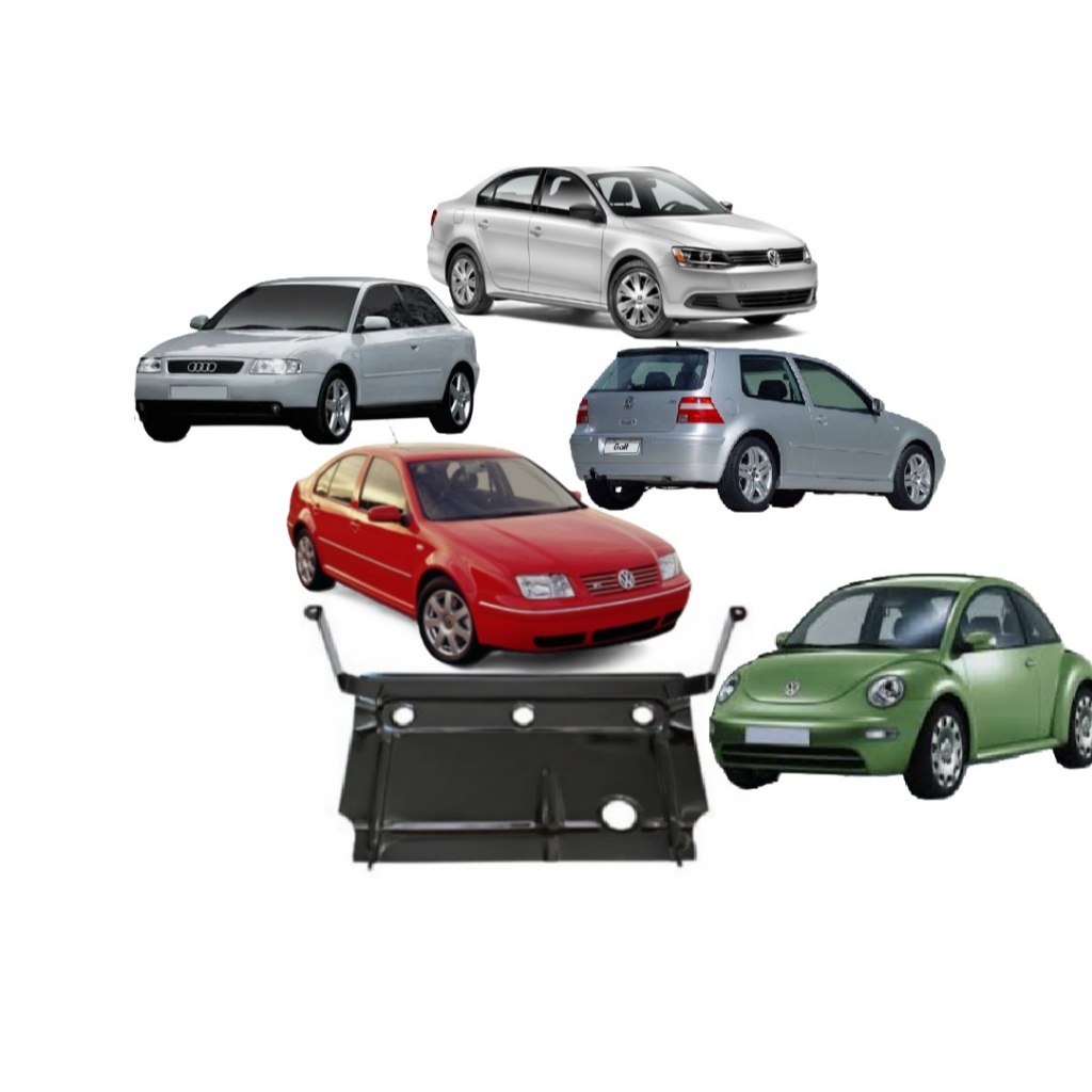 Protetor de Carter do Audi A3/ Volkswagen Bora Golf Jetta/ New Beetle - 1.6, 1.8 e 2.0 - 1999 a 2010 reforçado