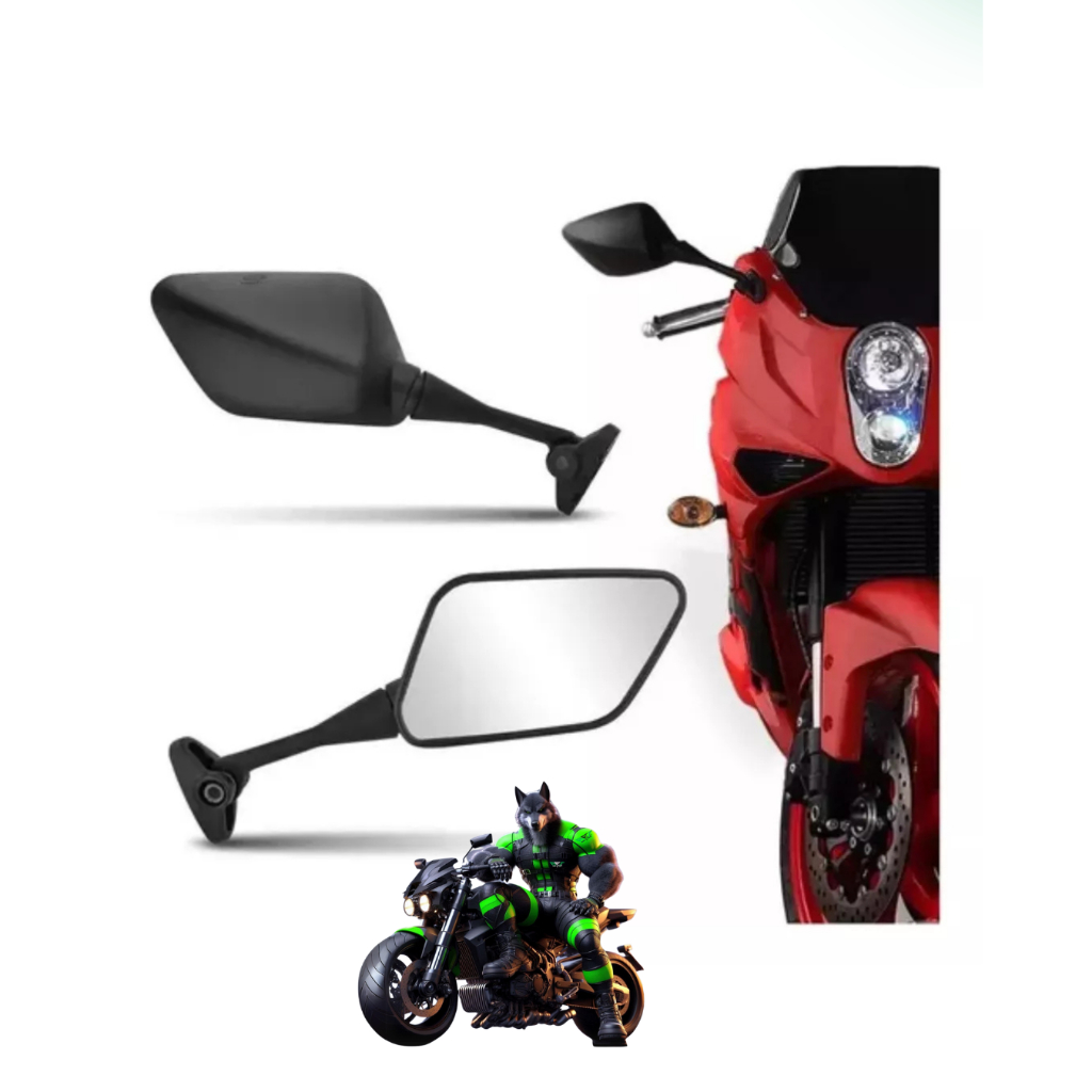 RETROVISOR KASINSKI COMET 250 05/13 - COMET GT 650 2007 - COMET GT 650 12/13 em Oferta na Shopee