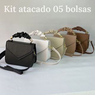 kit 5 Bolsas feminina transversal venda no atacado em Oferta na Shopee