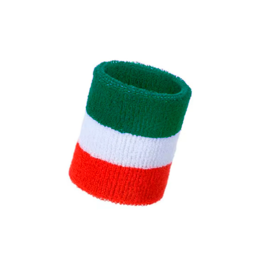 Munhequeira 08 cm Esportiva de Algodão Macia e Absorvente