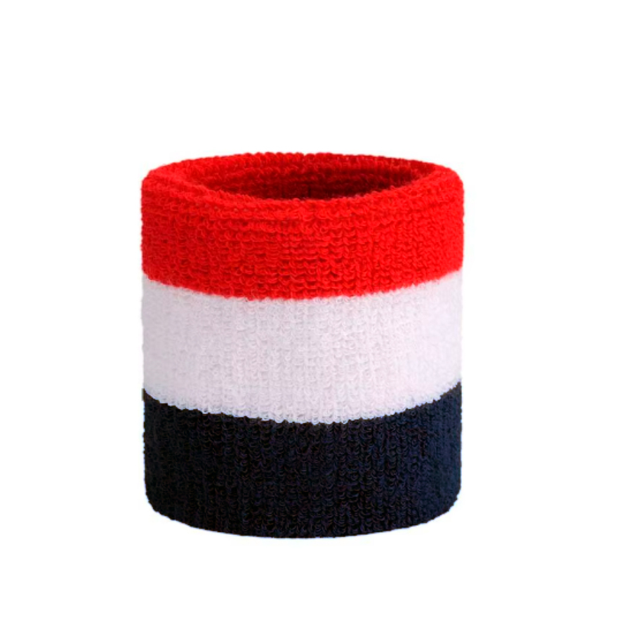 Munhequeira Esportiva Toalha 08 cm Absorve Suor 01 Unidade