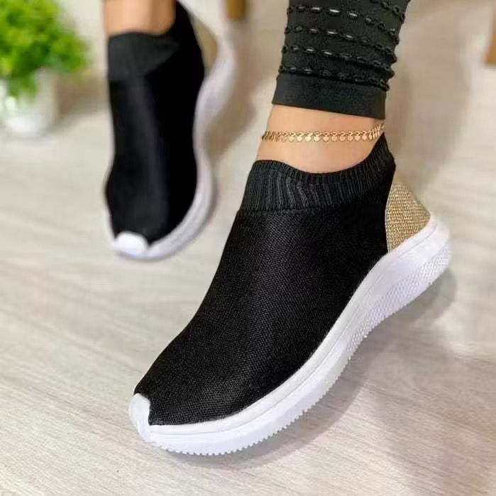 Tênis feminino meia pra academia leve e macio conjunto feminino tênis meia