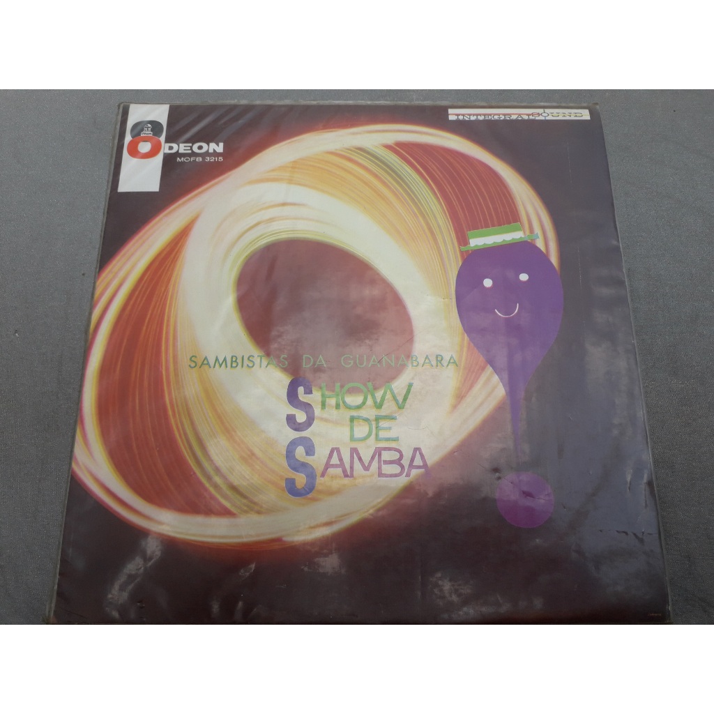 Lp Disco Vinil Sambistas Da Guanabara - Show De Samba