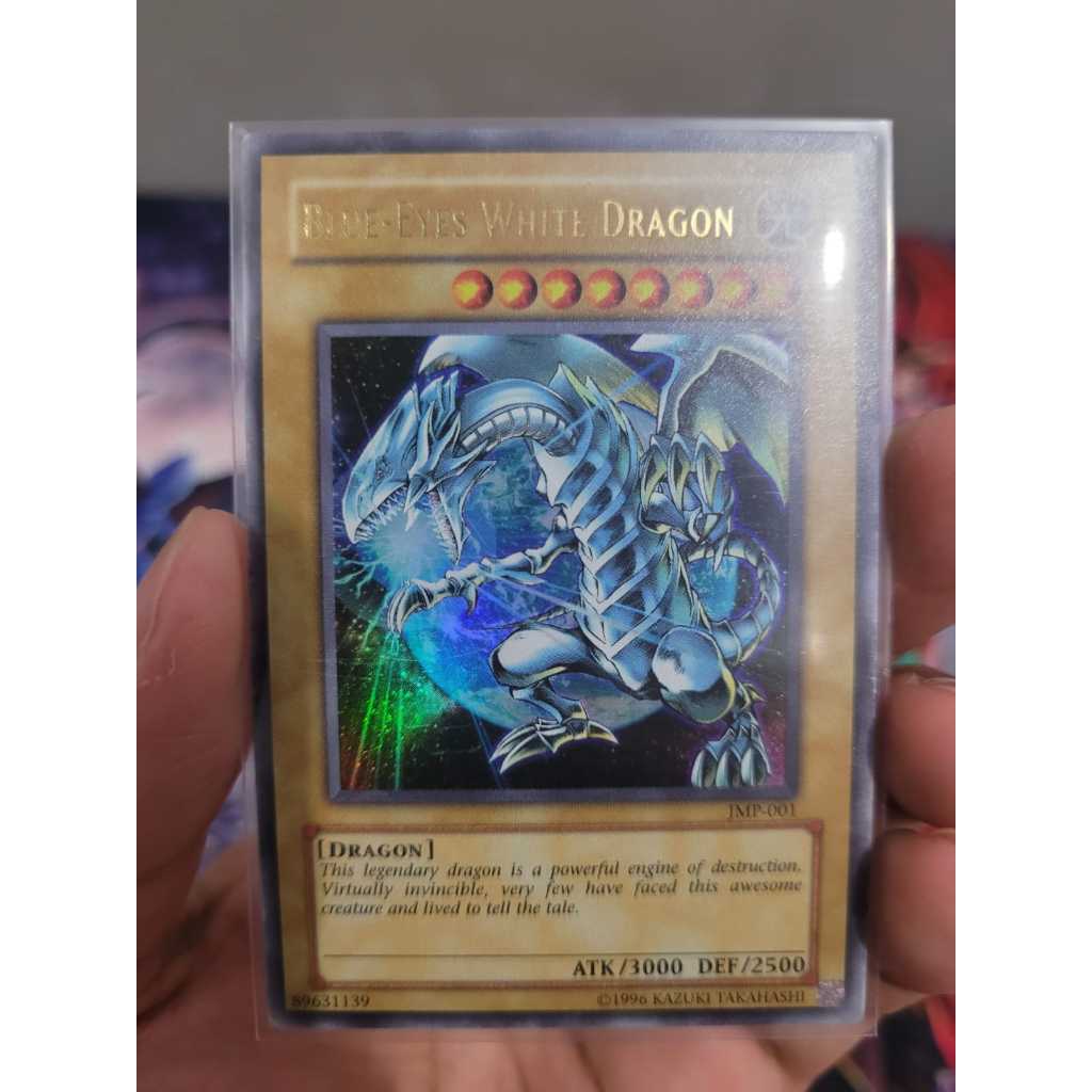 Blue-Eyes White Dragon - Ultra Raro. Edição Limitada de Revista Shonen Jump 2007. Yugioh Original.