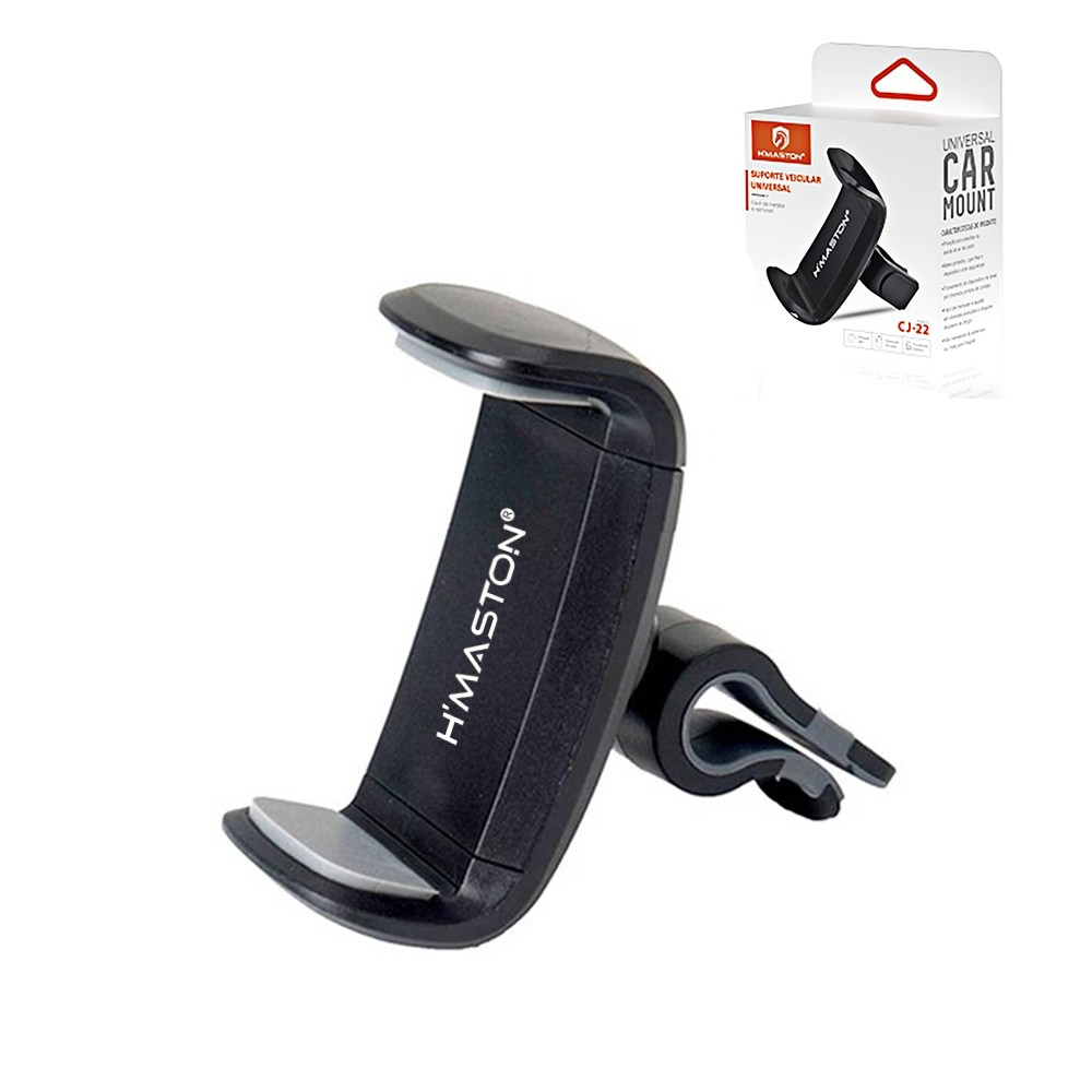 Suporte Celular Carro Saída de Ar CJ-22 Automotivo Gps Suporte para Celular Rotativo Universal em Oferta na Shopee