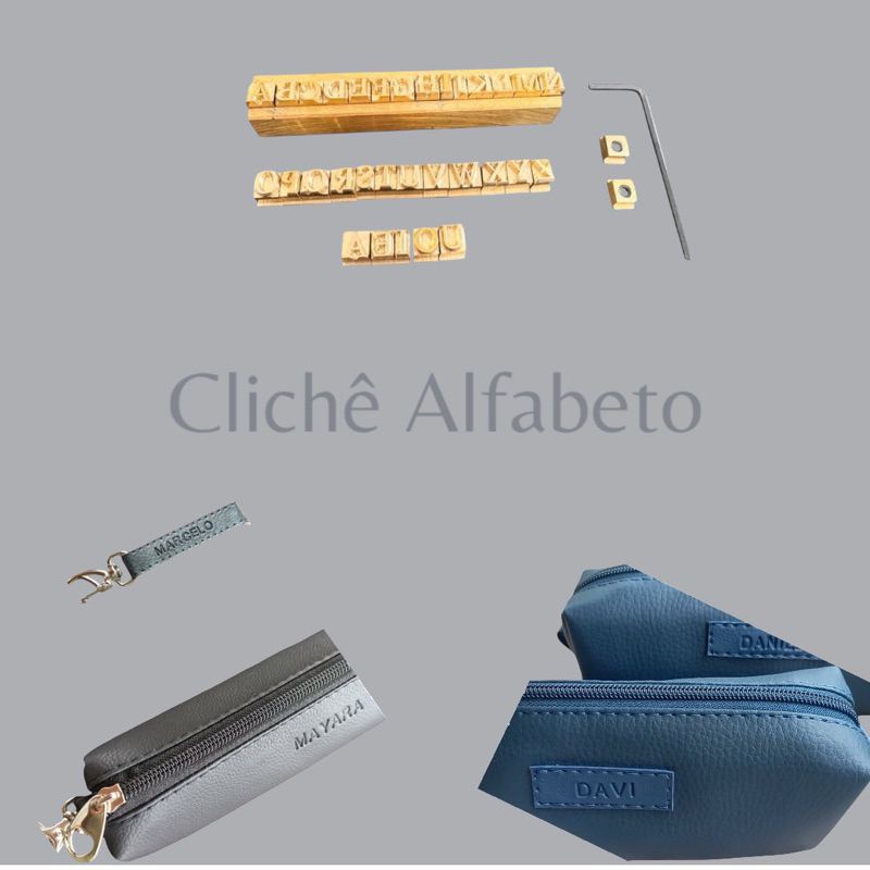 Alfabeto Cliche Letras: Onde Comprar | BuscaProdutos
