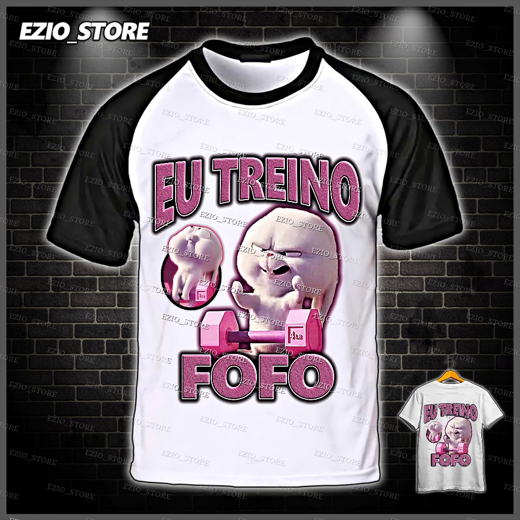Camiseta Eu Treino Fofo Snowball Coelhinho Filme Pets Blusa Unissex Treino Fofo Camisa Academia Roupa Feminina Academia.