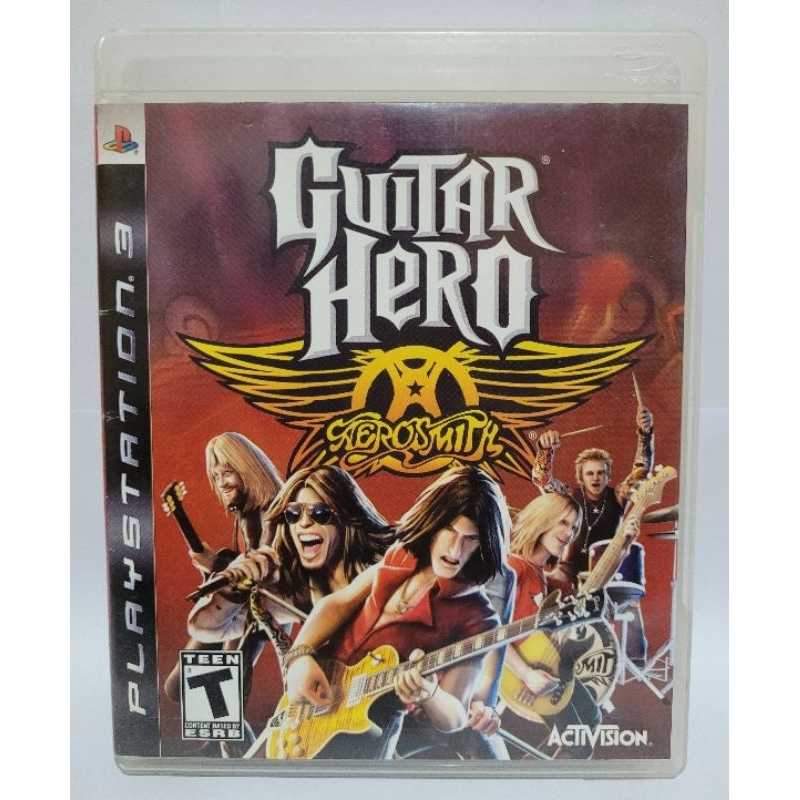 Guitar hero Aerosmith, jogo original de ps3