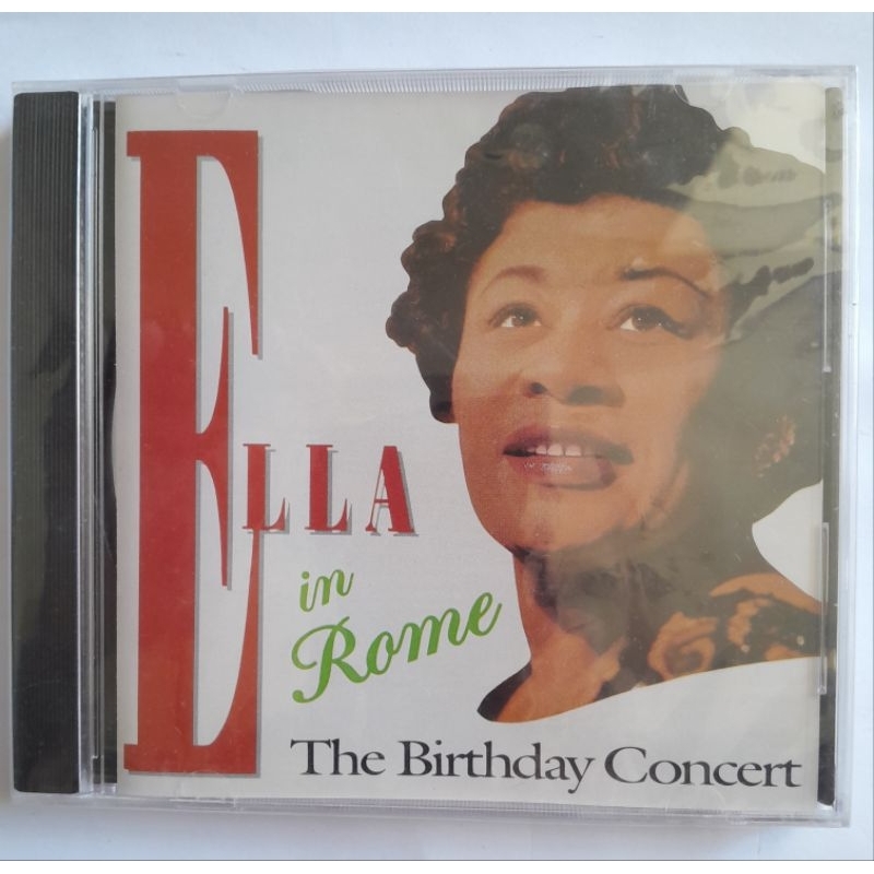 CD ELLA FITZGERALD- ELLA IN ROME - LACRADO.