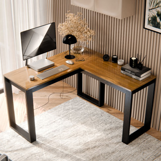 Mesa Para Computador Escrivaninha Em L Berlim Estilo Industrial