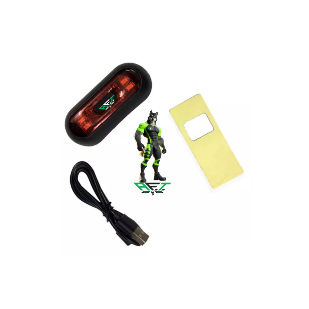 BRAKE LIGHT LED CAPACETE MOTOCICLETA