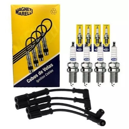 Jogo Cabo E Velas Palio 1.0 8v Mpi Gasolina 96 97 98 99 2000 em Oferta na Shopee