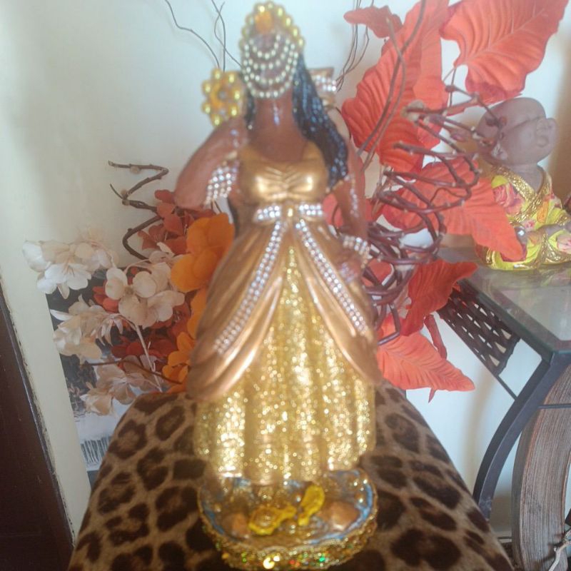 oxum 30 cm com glitter