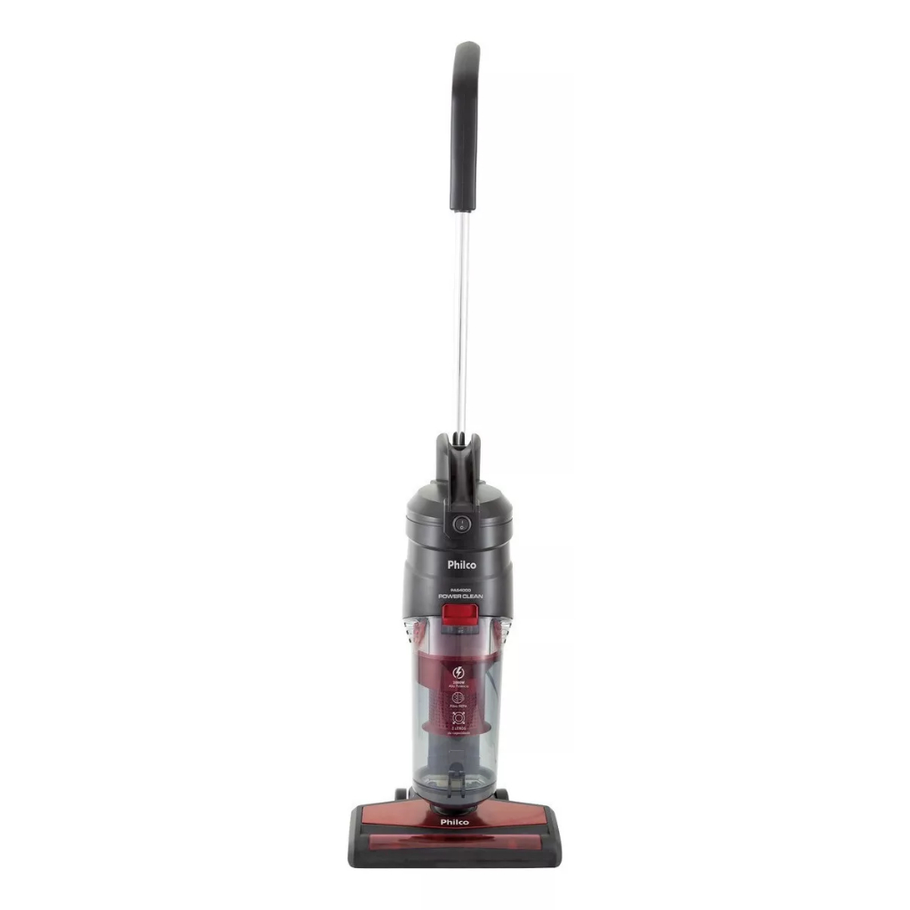 Aspirador De Pó Vertical Portatil 2000W Cor Preto Philco Pas4000v 127v