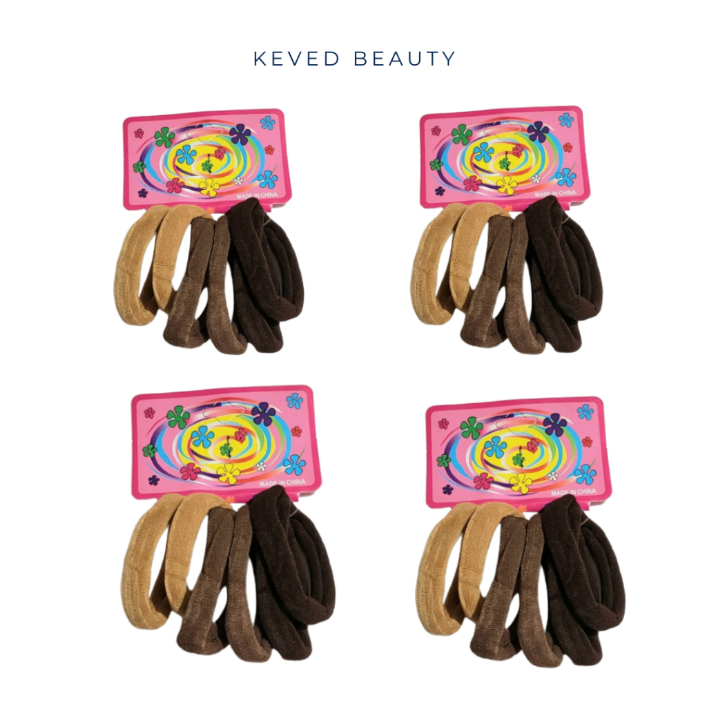 kit 6 unidades elastico de cabelo Xuxinha Rabico para cabelo