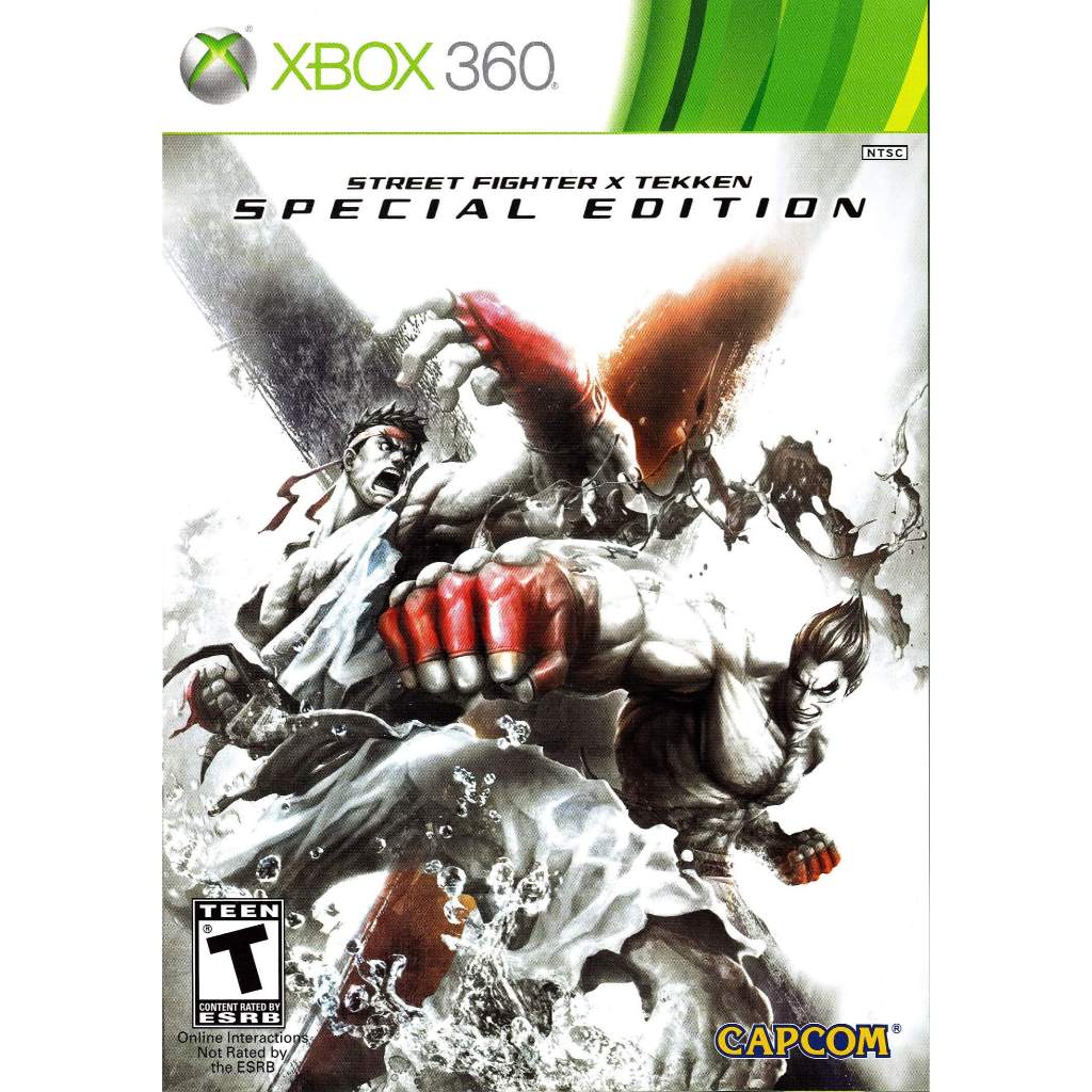 Street Fighter X Tekken Special Edition P/ XBOX360 (LTU/LT/JTAG/RGH)