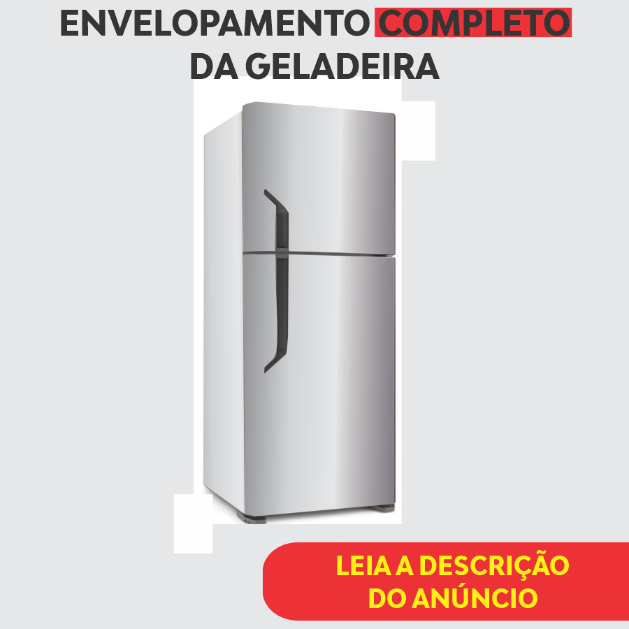 Adesivo Para Geladeira, Decoração, ENVELOPAMENTO, Cozinha, Bar, Tabacaria, Boteco- CINZA