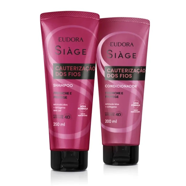 Kit Siàge Cauterização do Fios Shampoo + Condicionador - Eudora
