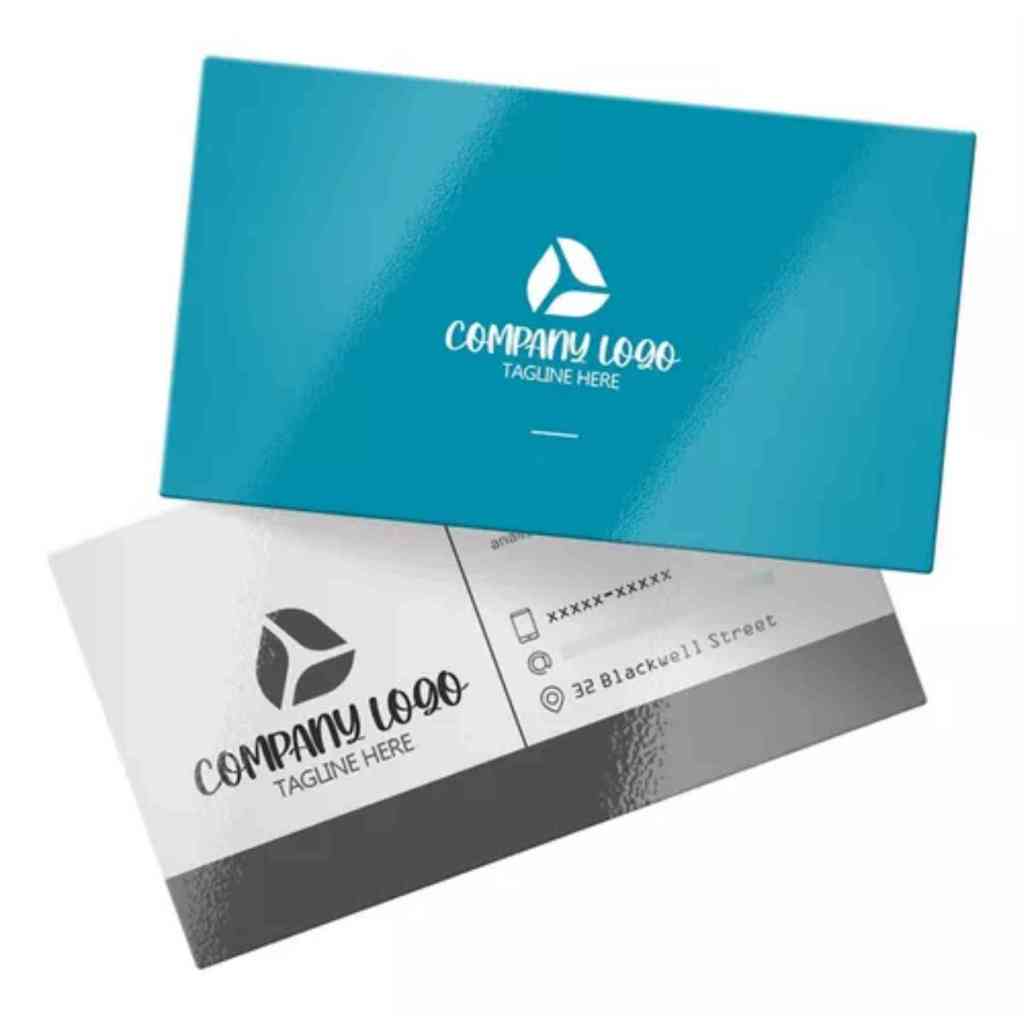 Cartão de Visitas impresso Personalizados  Frente e Verso  (CRIAMOS A ARTE)