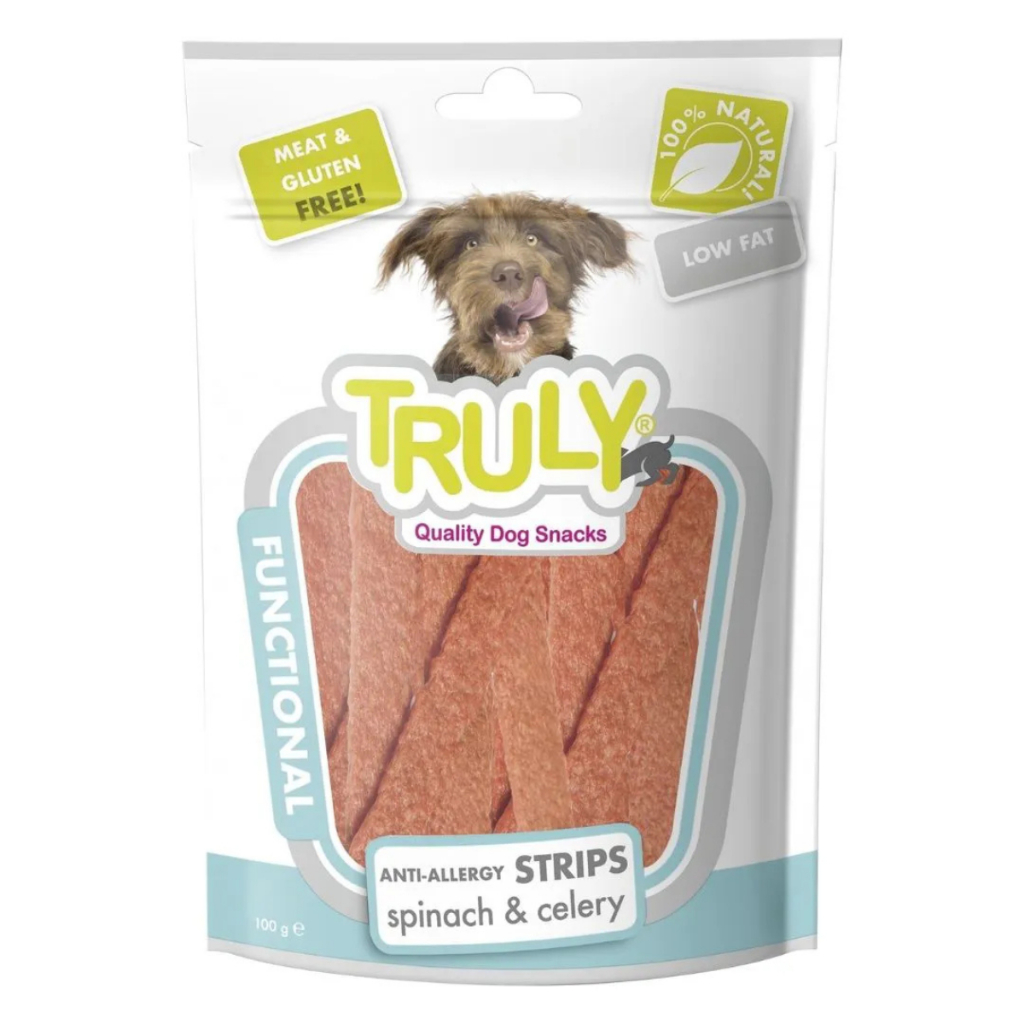 Petisco Truly Funcional Tiras De Espinafre E Aipo 100g