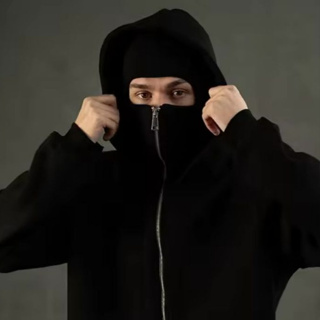 casaco balaclava moletom tendencia em Oferta na Shopee