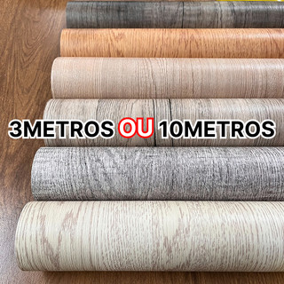 Papel Adesivo de Madeira Autocolante Texturizado Moldável Para Móveis Parede Quarto Sala Cozinha
