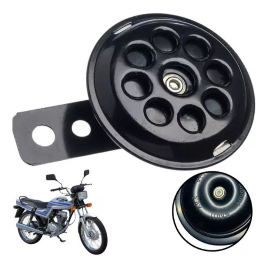 Buzina Moto 12v Honda CG Titan 125\Fan 150\Fan 160\NXR Bros 125\NXR Bros 150\POP\BIZ em Oferta na Shopee