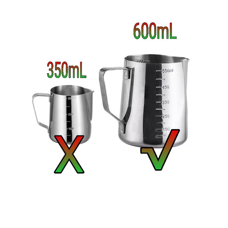 Jarra 600ml Inox Barista Cremeira Pequena Leiteira 14997