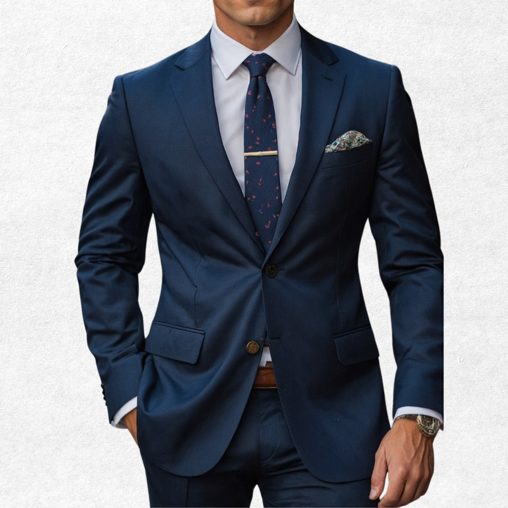Terno Slim Masculino Estiloso De Luxo - Alta Qualidade (Calça e Blazer)
