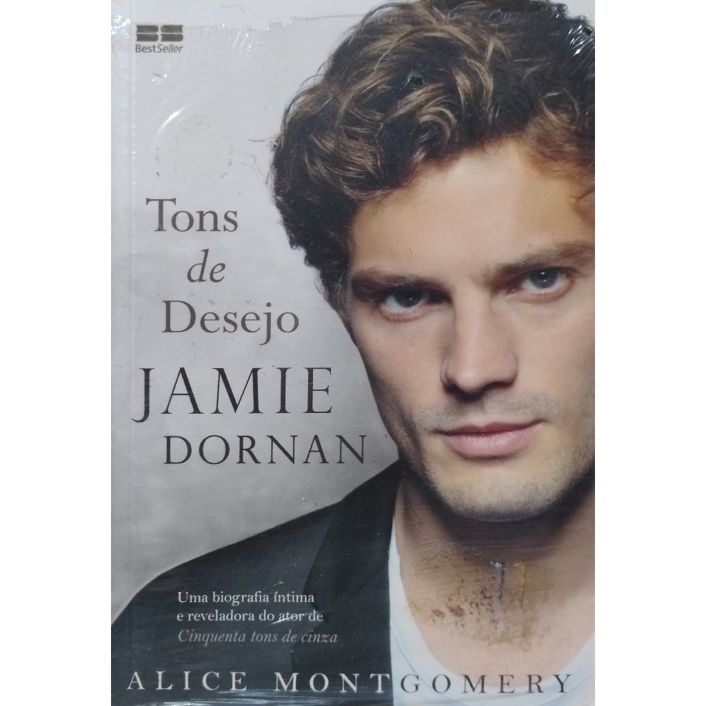 Livro Tons de Desejo Jamie Dornan Alice Montgomery Lacrado