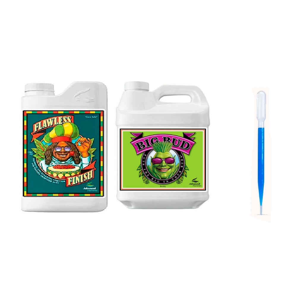 Fertilizante Big Bud + Flawless Finish Advanced Nutrients 2x100ml