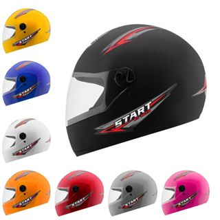 Capacete Moto Fechado Mixs Start Masculino Feminino Integral Com Viseira Cristal em Oferta na Shopee