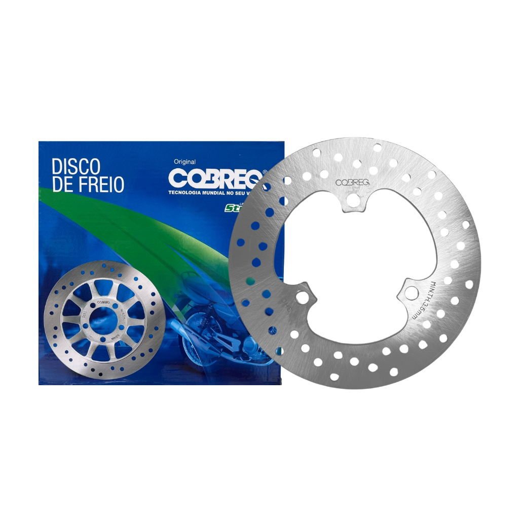 Disco de Freio Traseiro Yamaha XTZ 250 Lander 2015 2016 2017 2018 2019 2020 2021 Cobreq em Oferta na Shopee