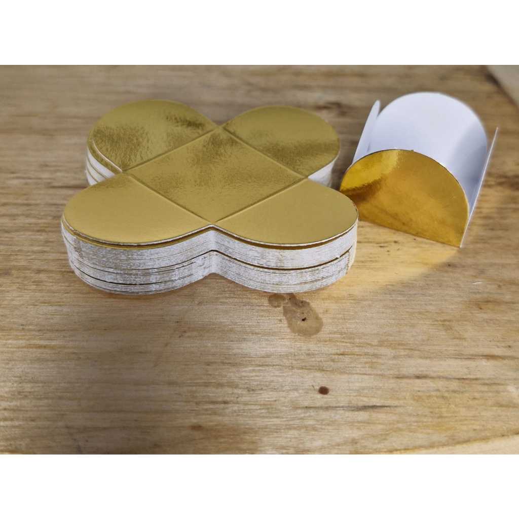 50~300 Forminhas para doces brigadeiro trufas 20gr dourado / prata metalizado aniversario casamento em Oferta na Shopee