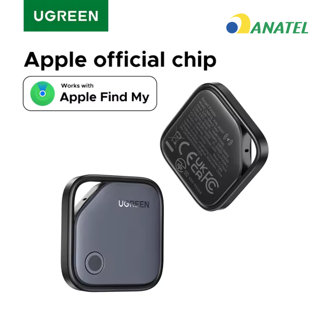 Ugreen Chaveiro Localizador Smart Tag GPS Somente Para Apple IOS Tag Rastreador Certificado MFI