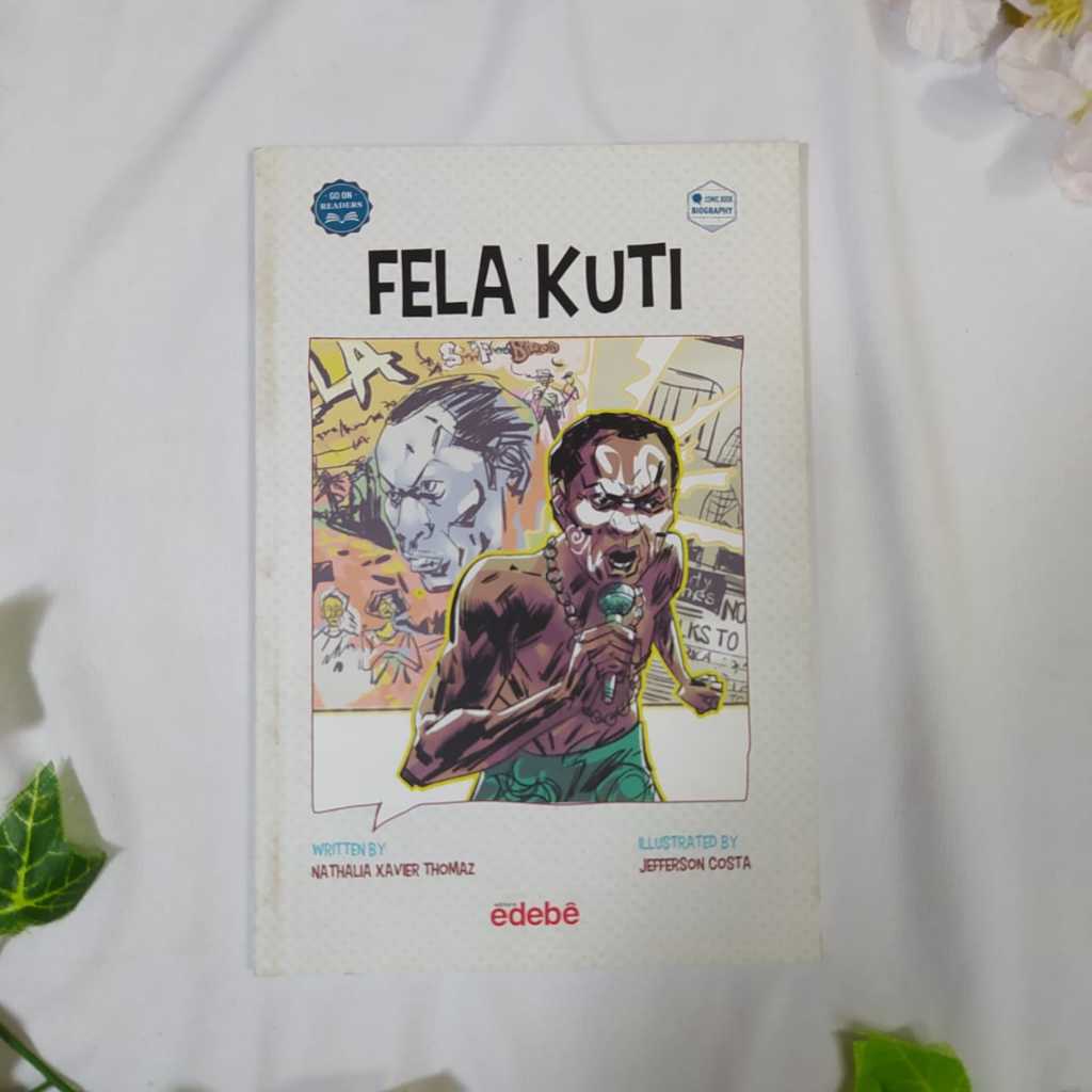 Livro Ensino de Idiomas - Fela Kuti - Go Readers - Nathalia Xavier Thomaz / Jefferson Costa