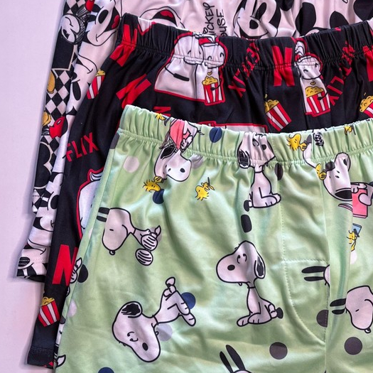 Short Pijama Masculino Estampado em Suede Confortável – Modelo Samba-Canção