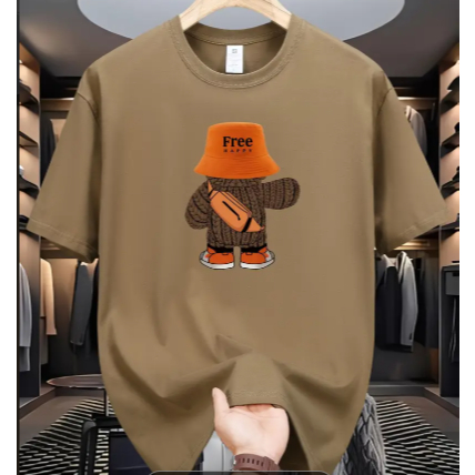 Camiseta Masculina Streetwear Premium 100% Algodão 30.1 em Oferta na Shopee